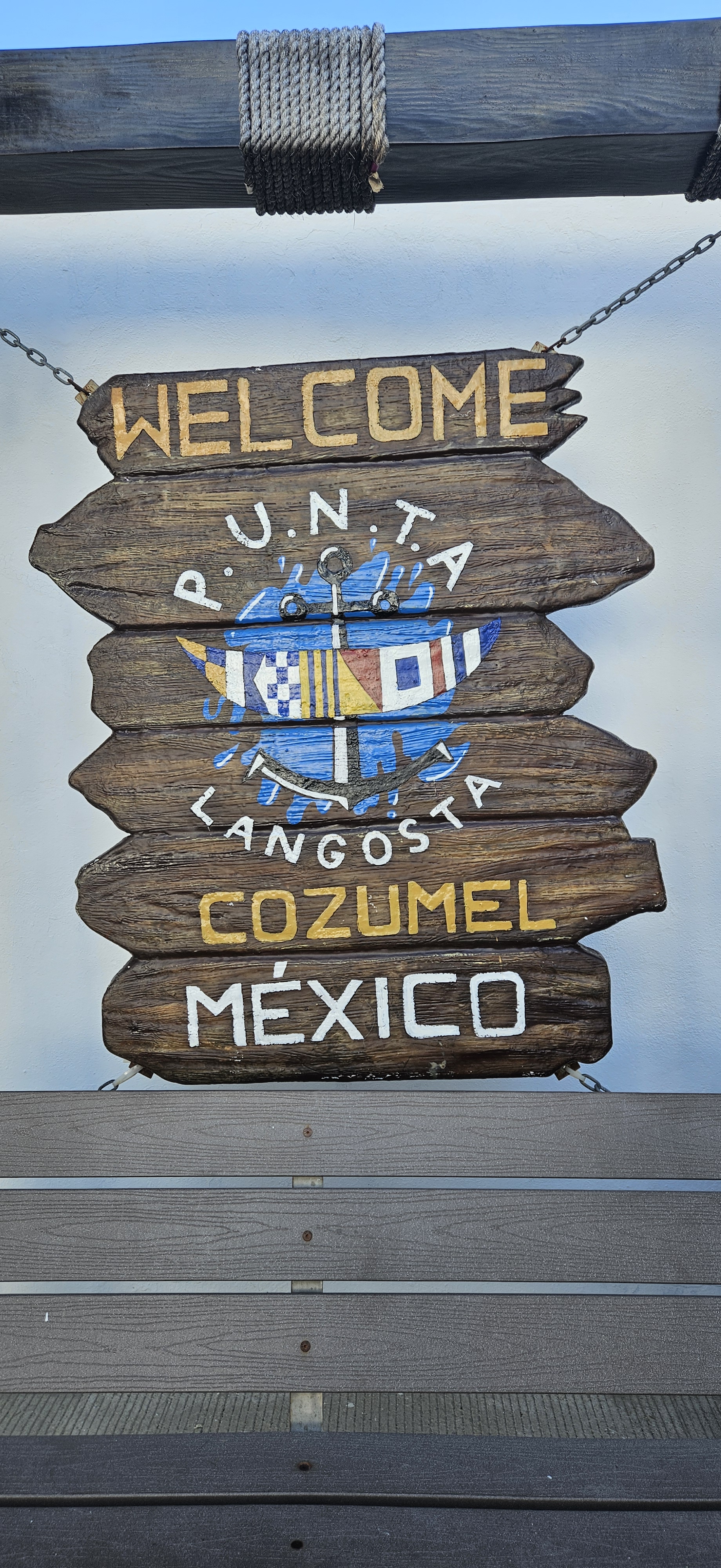 cozumel panneau